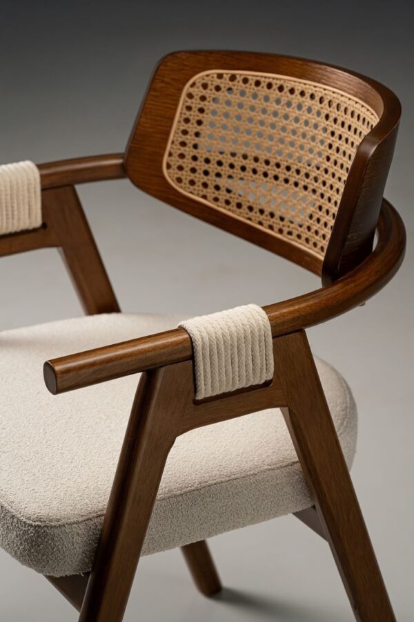 Aurora Cane Arm Chair